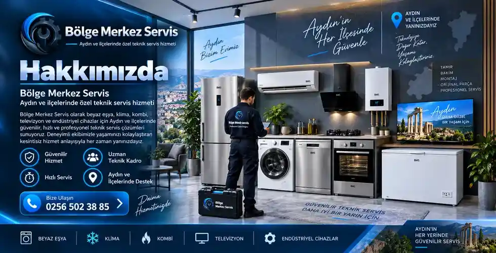 Bölge Merkez Servis teknik servis çalışması